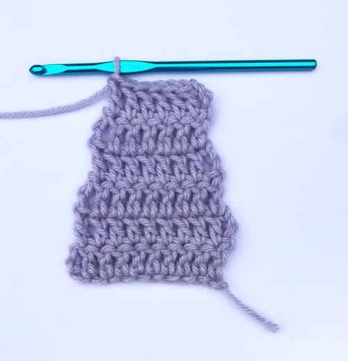 What your work may look like if you skip a stitch